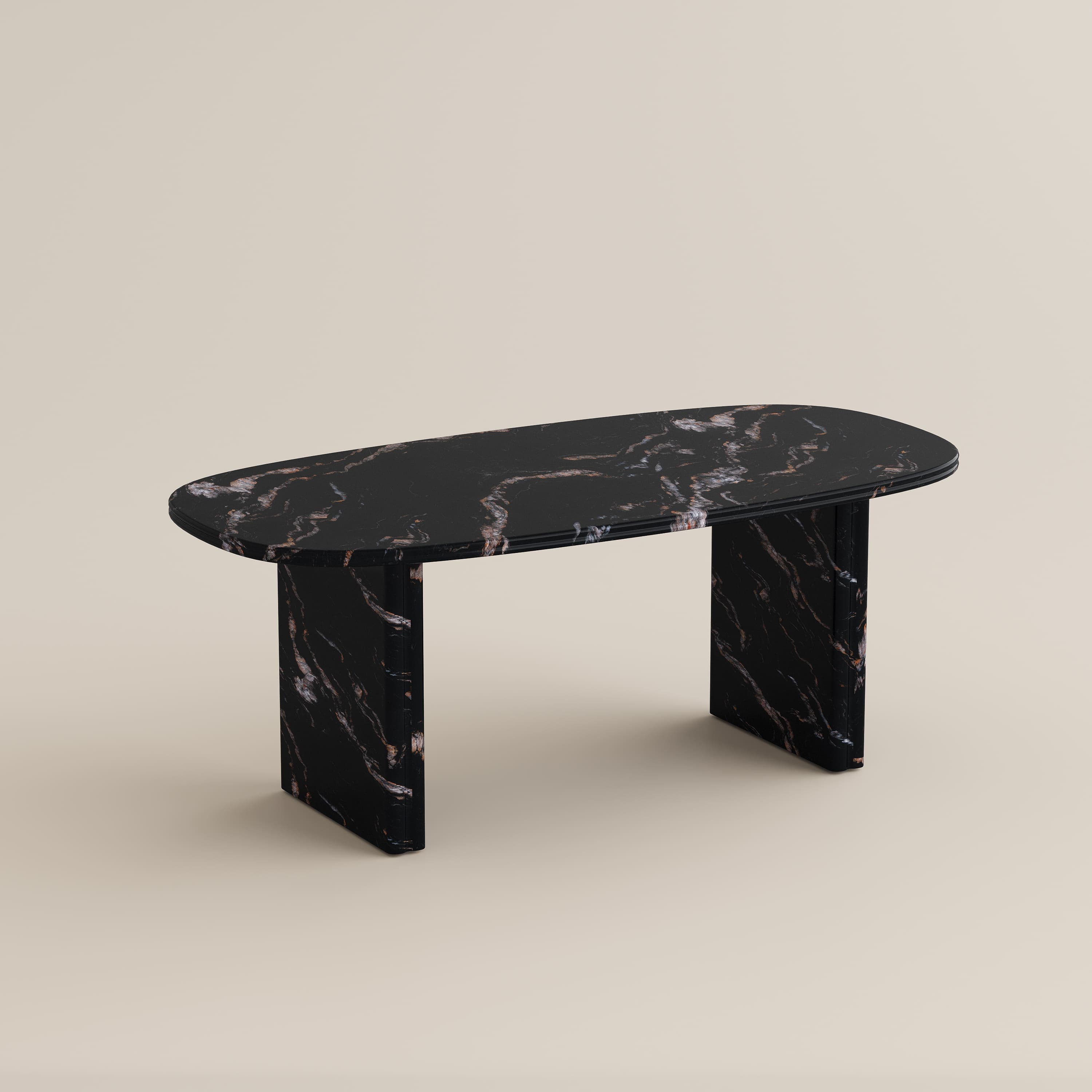 Marble Dining Table, Oval Dining Table, Double Pedestal, Marble Dining Table, Luxury oval dining table